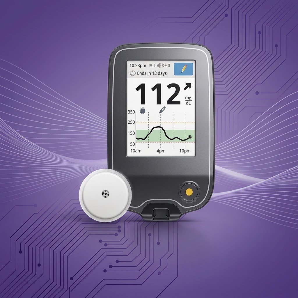 Continuous Glucose Monitor / Receiver, Non-Adjunctive