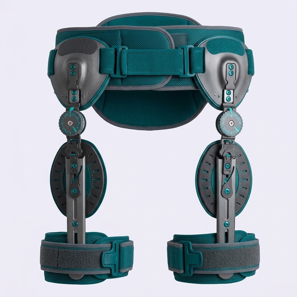 Bilateral Lumbo-Sacral Hip-Femur Orthosis (HO)
